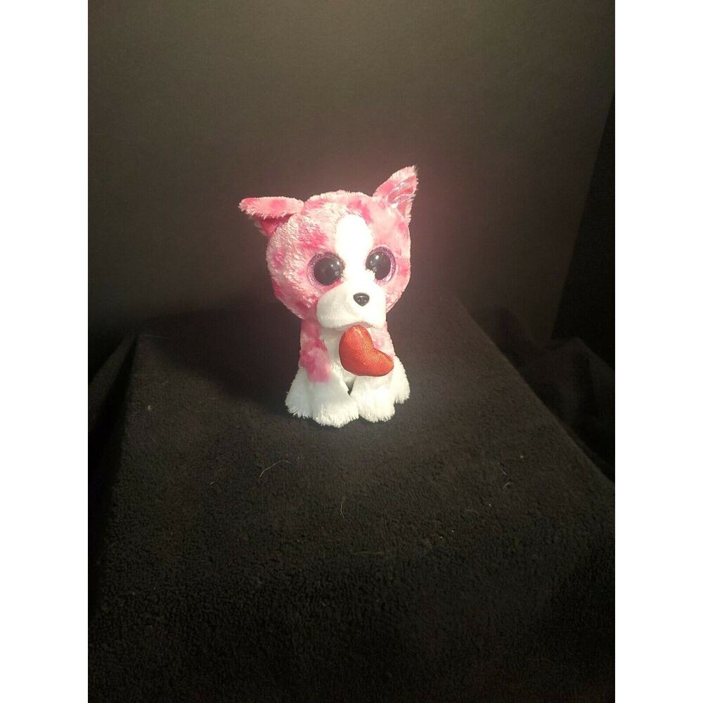 TY Beanie Babies Beanie Boo's Romeo Dog 9”Valentines Christmas Birthday